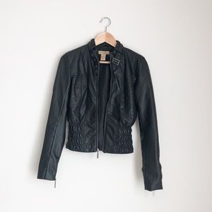 💥sale💥 Paris Blue faux leather jacket